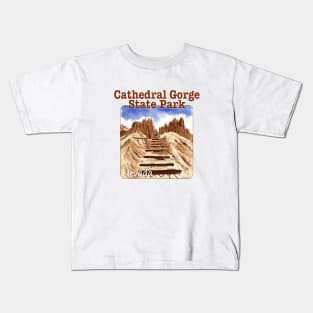 Cathedral Gorge State Park, Nevada Kids T-Shirt